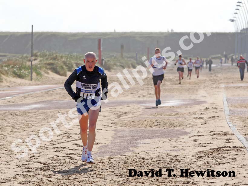 No 115 South Shields 10k Sand Dance Race.